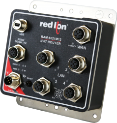 Red Lion RAM-6021M12 ipari vezetékes router