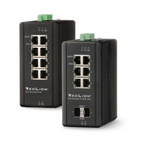 NT4008 gigabites menedzselhető ipari switch