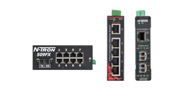 N-Tron® és Sixnet® nem menedzselhető ipari switchek a Controsys-nél